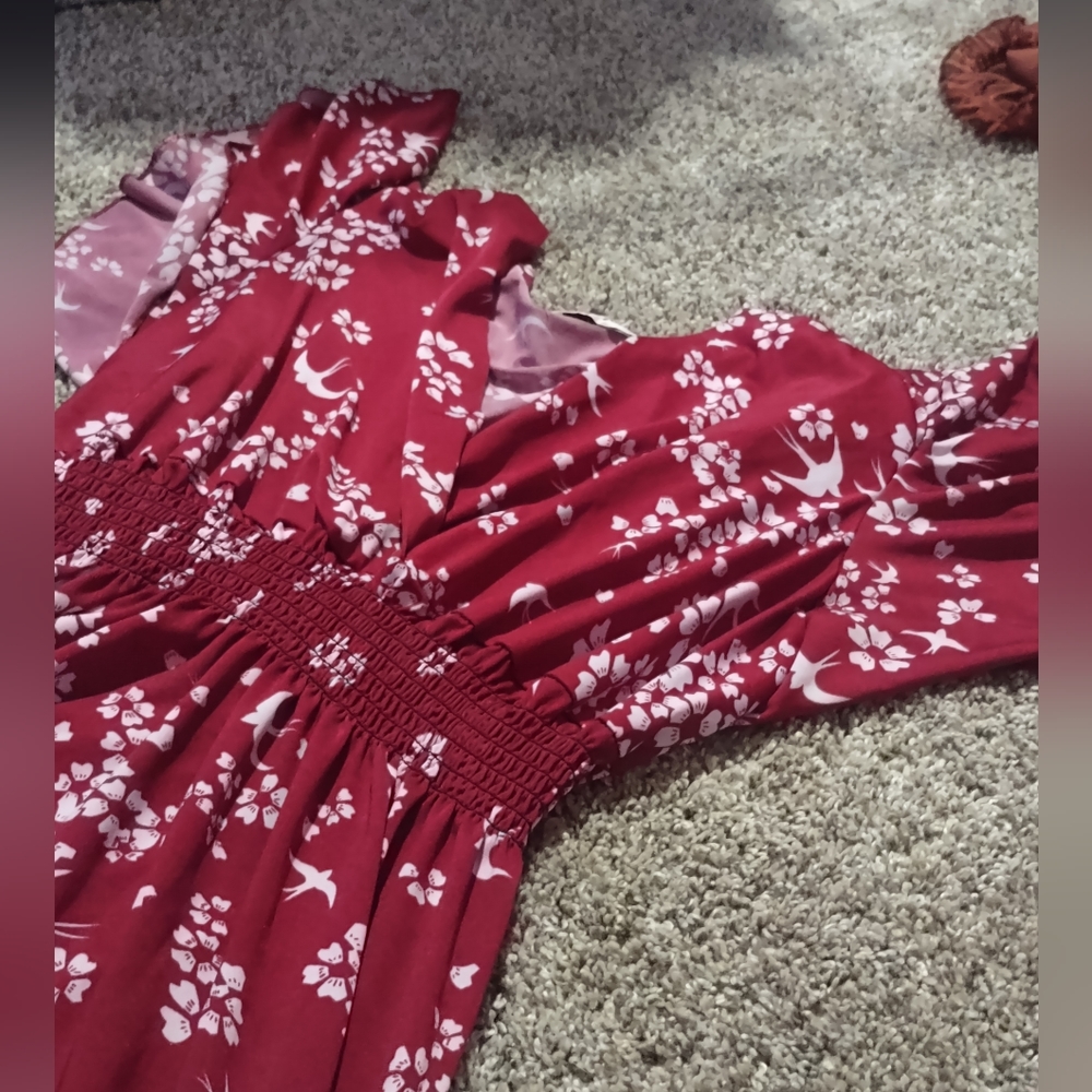 Jon&Anna red floral dress